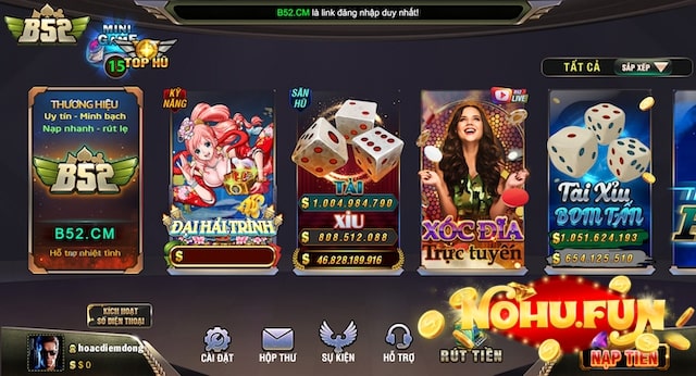 Game nổ hũ B52club Đại Hải Trình