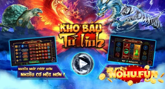 Game nổ hũ Xo88 Kho Báu Tứ Linh